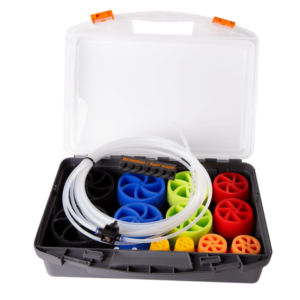 Forming gas stopper set