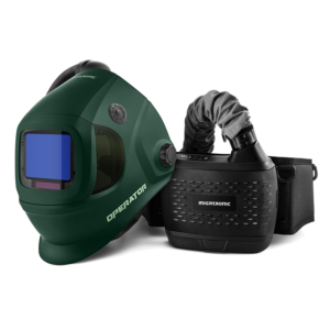 Operator with PAPR kit (Nordic Pine)